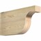 Ekena Millwork Del Monte Rough Sawn Rafter Tail, Douglas Fir, 4"W x 12"H x 24"L RFT04X12X24DEL00RDF - alternate 1